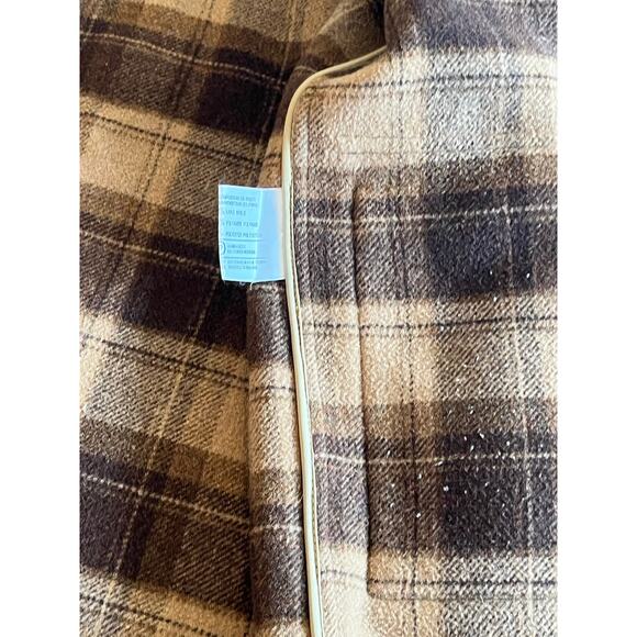 Burberry London Duffle Coat XS Camel Wool Toggle Hooded Made in England Vtg - Picture 16 of 16